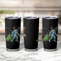 Wendigo Monster Tumbler Cup Cryptid Mythical Christmas - Wonder Print Shop