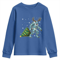 Wendigo Monster Youth Sweatshirt Cryptid Mythical Christmas - Wonder Print Shop