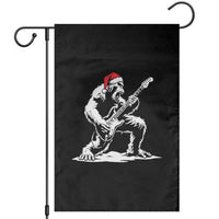 Funny Bigfoot Guitar Garden Flag Rock and Roll Christmas - Wonder Print Shop