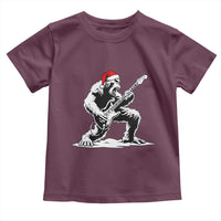 Funny Bigfoot Guitar Toddler T Shirt Rock and Roll Christmas - Wonder Print Shop