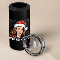 No Kings 4 in 1 Can Cooler Tumbler Funny Doll Face Meme Christmas - Wonder Print Shop