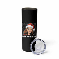 No Kings Skinny Tumbler Funny Doll Face Meme Christmas - Wonder Print Shop