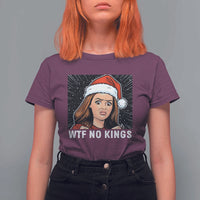 No Kings T Shirt For Women Funny Doll Face Meme Christmas - Wonder Print Shop