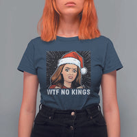 No Kings T Shirt For Women Funny Doll Face Meme Christmas - Wonder Print Shop