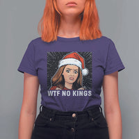 No Kings T Shirt For Women Funny Doll Face Meme Christmas - Wonder Print Shop