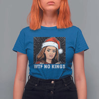 No Kings T Shirt For Women Funny Doll Face Meme Christmas - Wonder Print Shop