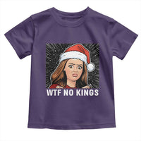 No Kings Toddler T Shirt Funny Doll Face Meme Christmas - Wonder Print Shop