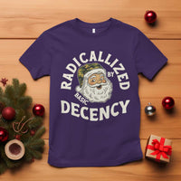 Funny Santa Camo Christmas T Shirt Radicalized By Basic Decency - Wonder Print Shop