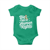 Resist Frog Christmas Baby Onesie Big Fan Of Human Rights Political Meme - Wonder Print Shop