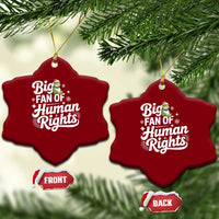 Resist Frog Xmas Ceramic Ornament Big Fan Of Human Rights Political Meme - Wonder Print Shop