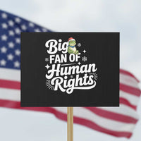 Resist Frog Christmas Protest Sign Big Fan Of Human Rights Political Meme - Wonder Print Shop