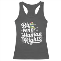 Resist Frog Christmas Racerback Tank Top Big Fan Of Human Rights Political Meme - Wonder Print Shop