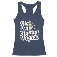 Resist Frog Christmas Racerback Tank Top Big Fan Of Human Rights Political Meme - Wonder Print Shop