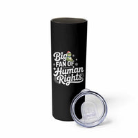 Resist Frog Christmas Skinny Tumbler Big Fan Of Human Rights Political Meme - Wonder Print Shop