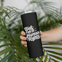 Resist Frog Christmas Skinny Tumbler Big Fan Of Human Rights Political Meme - Wonder Print Shop