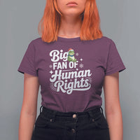 Resist Frog Christmas T Shirt For Women Big Fan Of Human Rights Political Meme - Wonder Print Shop