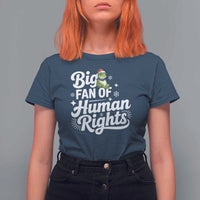 Resist Frog Christmas T Shirt For Women Big Fan Of Human Rights Political Meme - Wonder Print Shop