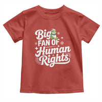 Resist Frog Christmas Toddler T Shirt Big Fan Of Human Rights Political Meme - Wonder Print Shop
