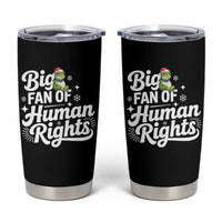 Resist Frog Christmas Tumbler Cup Big Fan Of Human Rights Political Meme - Wonder Print Shop