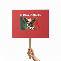 Chinga La Migra Protest Sign Immigration Rights Anti Fascism Protest - Wonder Print Shop