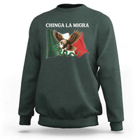Chinga La Migra Sweatshirt Immigration Rights Anti Fascism Protest - Wonder Print Shop