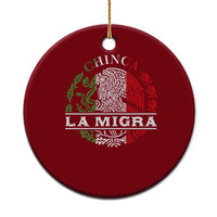Chinga La Migra Ceramic Ornament Immigration Rights Anti Fascism Protest - Wonder Print Shop