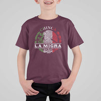 Chinga La Migra T Shirt For Kid Immigration Rights Anti Fascism Protest - Wonder Print Shop