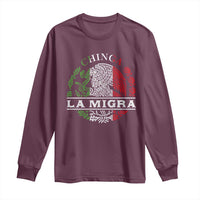 Chinga La Migra Long Sleeve Shirt Immigration Rights Anti Fascism Protest - Wonder Print Shop