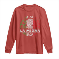 Chinga La Migra Long Sleeve Shirt Immigration Rights Anti Fascism Protest - Wonder Print Shop