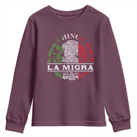 Chinga La Migra Youth Sweatshirt Immigration Rights Anti Fascism Protest - Wonder Print Shop