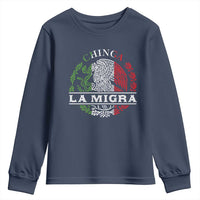 Chinga La Migra Youth Sweatshirt Immigration Rights Anti Fascism Protest - Wonder Print Shop