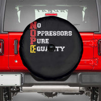 No Kings Spare Tire Cover No Oppressors Pure Equality - Wonder Print Shop