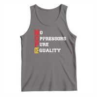 No Kings Tank Top No Oppressors Pure Equality - Wonder Print Shop