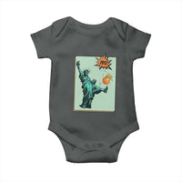 No Kings Baby Onesie Statue of Liberty Political Protest - Wonder Print Shop