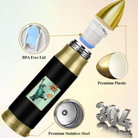 No Kings Bullet Tumbler Statue of Liberty Political Protest - Wonder Print Shop