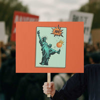 No Kings Protest Sign Statue of Liberty Political Protest - Wonder Print Shop
