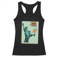 No Kings Racerback Tank Top Statue of Liberty Political Protest - Wonder Print Shop