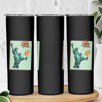 No Kings Skinny Tumbler Statue of Liberty Political Protest - Wonder Print Shop