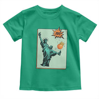 No Kings Toddler T Shirt Statue of Liberty Political Protest - Wonder Print Shop