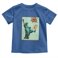 No Kings Toddler T Shirt Statue of Liberty Political Protest - Wonder Print Shop