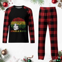 Angela Davis Plaid Pajama Set Black History Month - Wonder Print Shop