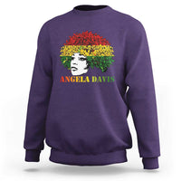 Angela Davis Sweatshirt Black History Month - Wonder Print Shop