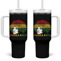 Angela Davis Tumbler With Handle Black History Month - Wonder Print Shop