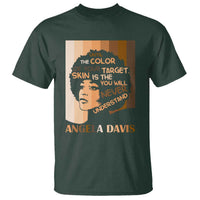 Angela Davis Inspirational Quote T Shirt Black Pride Melanin - Wonder Print Shop