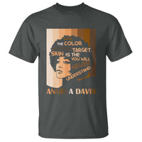 Angela Davis Inspirational Quote T Shirt Black Pride Melanin - Wonder Print Shop