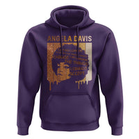 Angela Davis Quote Hoodie I Am No Longer Accepting The Things I Cannot Change - Wonder Print Shop