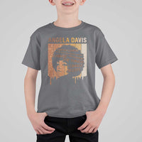 Angela Davis Quote T Shirt For Kid I Am No Longer Accepting The Things I Cannot Change - Wonder Print Shop