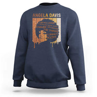 Angela Davis Quote Sweatshirt I Am No Longer Accepting The Things I Cannot Change - Wonder Print Shop