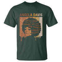 Angela Davis Quote T Shirt I Am No Longer Accepting The Things I Cannot Change - Wonder Print Shop
