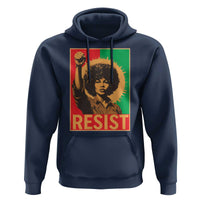 Angela Davis Hoodie Political Protest Resist Civil Rights Freedom - Wonder Print Shop